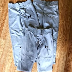 3 pair boys baseball pants